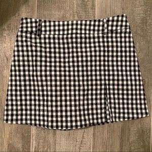 LA hearts gingham skort